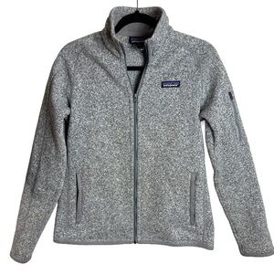 Patagonia Better Sweater Full-Zip Fleece Jacket – Women’s Small – Gray